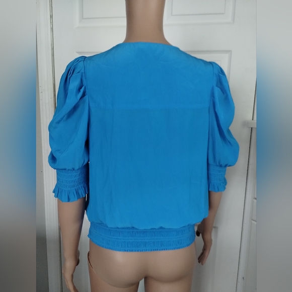 Ramy Brook Flora Puff Sleeve Top SP - Picture 5 of 9